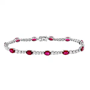 Ruby and Diamond Bracelet